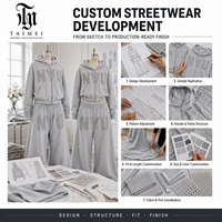 Ensemble survêtement streetwear oversize Y2K 2 pièces pour femme, personnalisé OEM/ODM, respirant, avec sweat à capuche zippé et pantalon de survêtement orné de perles et strass