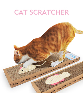 Wholesale Interactive Cat Scratching Board Catnip Corrugated Paper Cat Scratcher Cardboard - Product Image 6