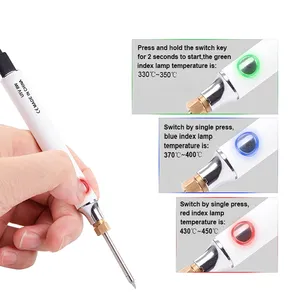 Mini Cordless 5v 8w Rechargeable Usb Soldering Iron Tools Havya Wood Burning Pen Soldering Kit Electric Soldering Irons With Jbc