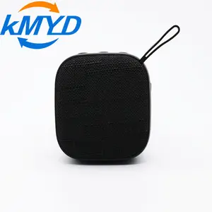 New Arrival Factory Wholesale BT Speakers With Woofer OEM Fabric Portable Stereo BT Speaker