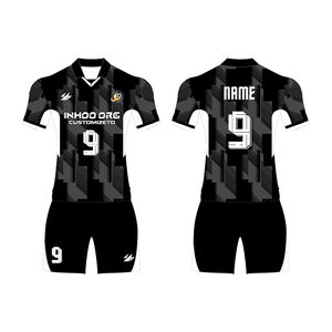 Camisa de Futebol Personalizada de Manga Curta, Camisa de Futebol Masculina de Alta Qualidade, Roupa de Futebol - Product Image 2
