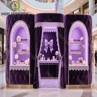 Salón de uñas moderno Muebles de exhibición Salón de uñas Muebles Centro comercial Kiosco