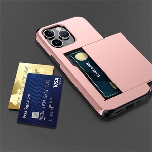 Fundas de teléfono con tarjetero Ranura Bolsillo Duro a prueba de golpes Funda de teléfono móvil para 1 funda de teléfono - Product Image 3