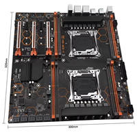 MACHINIST X99 MD8-3 Dual CPU Motherboard LGA2011-3 soket DDR3 8 Slot 128GB RAM C612 Chipset Server Mainboard