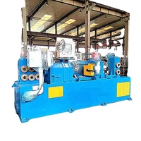 Machine de décapage automatique motorisée sans centre pour le traitement de surface des barres d'acier 210 kW Multi-tension (220V/110V/380V)
