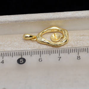 Pendentif en argent S925 en forme de bandeau pour femme, accessoires DIY pour bandeau à perles 7-8, composants de bijoux semi-finis, support vide - Product Image 4