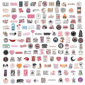 Autocollants en vinyle amusants et réutilisables avec logo personnalisé, imperméables, pour ordinateur portable, bouteille d'eau, cadeau promotionnel, vente en gros - Product Image 4