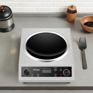 מטבח comercial 5000w נירוסטה עקום אינדוקציה Wok סיר סיר מסחרי אינדוקציה סיר מסחרי - Product Image 6