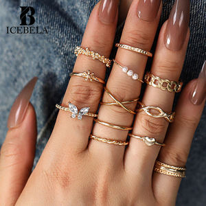 Produsen Perhiasan Khusus Lapis Rhodium 0.5 1 Mikron Berlapis Emas 18K Cincin Grosir untuk Wanita Cincin Perak <span class=keywords><strong>Sterling</strong></span> 925 untuk Wanita - Product Image 1