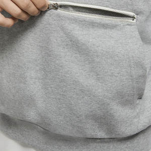 Sweat à capuche pour homme en tissu polaire en coton et polyester d'hiver, 100% coton, de haute qualité, décontracté, uni, confortable et respirant - Product Image 6