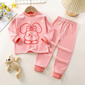 BOTTCOOLA <strong>Cheap</strong> Custom Colorful Print <strong>Clothes</strong> Long Sleeve Child Winter Pajamas <strong>Boy</strong> and Girl 2 PCS Suit Kids Sleepwear Cloth Sets - Product Image 4