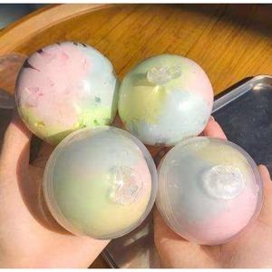 Quiet Crunch Stress Sphere - Leak Proof <b>Slime</b> Toy, Discreet Pocket Fidget for Desk Relaxation, Therapy Helper Ages 14+ - Product Image 3