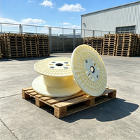 Bobine en plastique légère et résistante à l'usure pour le stockage de câbles de filaments en alliage fin pour extrudeuses de câblage de nouvelle énergie