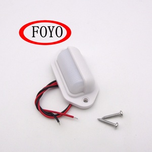 FOYO — lampe blanche de la <span class=keywords><strong>plaque</strong></span> d'immatriculation à 12 led, feu arrière pour bateaux, marches, camions, SUV, <span class=keywords><strong>remorque</strong></span>, Van, RV - Product Image 6