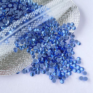 All'ingrosso di alta qualità 6mm strass di vetro FlatBack SS16/SS20/SS30 Hot Fix per abiti da sposa accessori strass sciolti" - Product Image 1