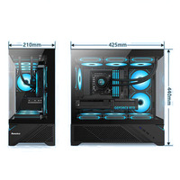 Ordinateur de bureau de jeu en promotion : Processeur Core R5 R7, 16G/32G RAM, 500G/1T SD, Alimentation PC