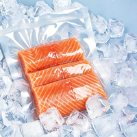 Sacs sous vide commerciaux en nylon lisse 16s, pochettes plates en plastique résistantes aux perforations pour viande et fruits de mer, prêts à être expédiés, personnalisables OEM