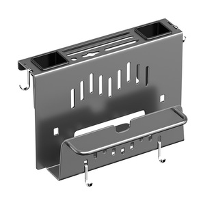 Support mural multifonctionnel en acier inoxydable pour couteaux, hachettes, baguettes et cuillères - Product Image 1