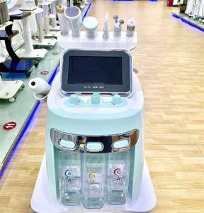 2023s 신상품 H2O2 소형 거품 물 박피술 7 In 1 스마트 피부 분석기 피부 탐지기가있는 히드라 박피술 기계 - Product Image 2