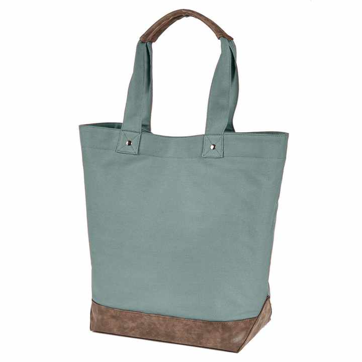Visesunny Women's Large Canvas Tote Bag – Fox Print, Reusable Shopping Bag For Beach, Travel, Groceries - View #3