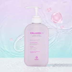 Loción Bronceadora Blanca Todo en Uno D&YOU de 500 ml con Clorofilina para Uso Comercial - Humectante Nutritivo que Ilumina la Piel para Todos - Product Image 1