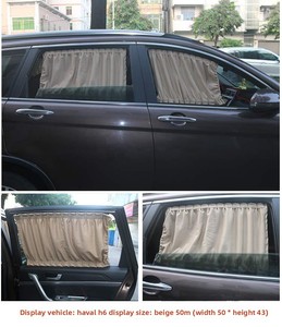 Parasol Universal para Coche, Tipo Riel, para Ventana Lateral, Protección UV, Retráctil, Directo de Fábrica - Product Image 5
