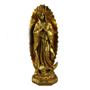Estatua Bendita <span class=keywords><strong>Virgen</strong></span> María Nuestra Señora <span class=keywords><strong>de</strong></span> <span class=keywords><strong>Guadalupe</strong></span> <span class=keywords><strong>de</strong></span> Resina Escultura Religiosa Artesanía en Poliresina Regalo <span class=keywords><strong>de</strong></span> Arte Religioso - Product Image 4