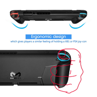 Coque de Protection complète, en TPU, pour accessoires de jeu personnalisés, étui de Protection pour poignée, Compatible avec Nintendo Switch, vente en gros