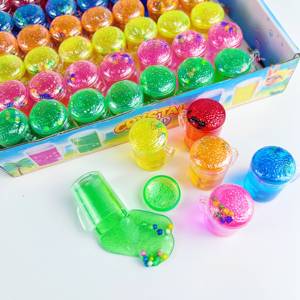 Nouveau Design Tendance : Mini Slime Coloré Effet Boue de Cristal 6 Couleurs, en Forme de Gobelet à Bière, Cadeau Abordable pour Enfants - Product Image 3