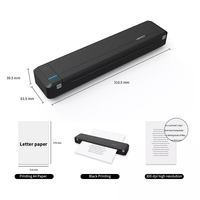 Imprimante thermique portable mini MT800 300 dpi, format A4, imprimante à transfert thermique en stock pour interface, garantie 1 an