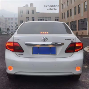 ไฟท้ายรถยนต์ LED รุ่นใหม่ AURON กันน้ำ วัสดุ ABS สีแดง/เหลือง พร้อมไฟเลี้ยว สำหรับปี 2007-2010 12V ชุดอัพเกรดไฟเบรก - Product Image 4