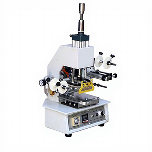 120*90 Semi Automatic Pneumatic Heat Press Letter Hot Foil Stamping Machine for Leather Wood Plastic Card Paper Logo Embossing - Product Image 4