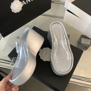 Sandalias de Plataforma con Suela Gruesa para Mujer, Verano 2024, Nuevas, a la Moda, Combinables con Todo, Tacón Alto de Goma - Product Image 2