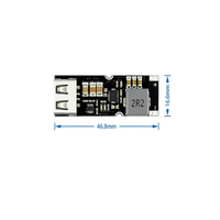 Module d'alimentation à charge rapide Baixinda TPS61088 Boost 3.2V-4.2V 5V9V12V Kits électroniques compatibles avec les téléphones mobiles Qualcomm Quick