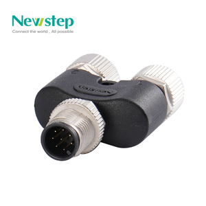 Industriële M12 M8 Waterdichte 4/6/8 Pin Connector Y-Type <span class=keywords><strong>Sensor</strong></span> Code Plug Mannelijke Vrouwelijke Splitter Directe Leverancier - Product Image 2