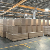 Fournisseur chinois de bois lamellé-collé écologique certifié JAS avec placage de bouleau et âme en peuplier pour le cœur de porte et matériaux de construction