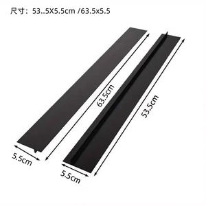 Bande d'étanchéité en silicone pour four, résistante à la chaleur, facile à nettoyer, découpable, noir, gris, blanc, transparent - Product Image 2