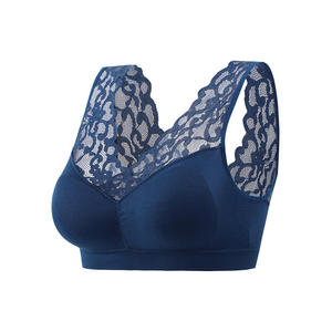 ยกทรงลูกไม้ตามสั่ง1931 # ผู้หญิงเสื้อชั้นในลูกไม้เซ็กซี่บราไร้สายไร้รอยต่อดันทรงสปอร์ตบราเกาะอกใส่สบาย - Product Image 3