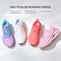 Chaussures de course professionnelles pour femmes, respirantes, en maille technique, absorbantes, antidérapantes, pour la course et l'entraînement