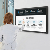 Display LCD TFT da 32 Pollici Montato a Parete 1920x1080 per Esterni, Pannello LCD ad Alta Luminosità 3000Nits, Segnaletica Digitale LCD Impermeabile IP67