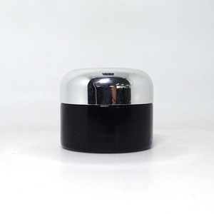 Wholesale 250ml 500ml 750ml Black Uv Tall Round Violet Screw Top Smell Proof Wide Mouth Storage Stash Glass Jars - Product Image 2