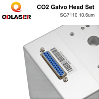 Tête de balayage laser CO2 SG7110 |   10,6 µm 10600 nm Ouverture d'entrée de 10 mm |   Scanner galvanométrique avec ensemble d'alimentation