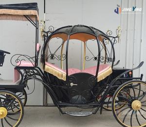 Chariot osseux squelette phosphorescent avec cheval mort-vivant pour Halloween Transport spécial unique Attraction d'Halloween - Product Image 1