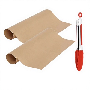 Tapis de cuisson antiadhésifs écologiques en plastique, résistants au four et au lave-vaisselle, lot de 2, pour la pâtisserie – Approvisionnement direct usine à prix abordable - Product Image 3