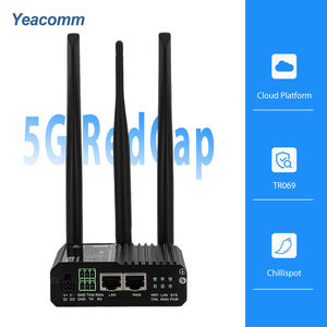 Passerelle industrielle sécurisée PoE passive YF355, modem 4G CAT1/4/6, routeur 5G, Redcap, WireGuard VPN, FRP, gestion à distance - Product Image 1