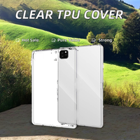 Coque de protection transparente en TPU souple 10 pouces pour tablette iPad 10.2 2020 2019 Coque Fundas