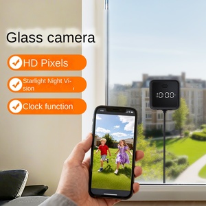 Neue Aquarium- und Wohnmobil-Überwachungskamera mit WLAN und Glasuhr, Intelligente KI-Videokamera mit Vollfarb-Nachtsicht - Product Image 2