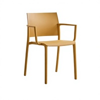 Fauteuil nordique en plastique durable, léger, empilable, résistant aux UV, pour mobilier de jardin, événements, mariages et location