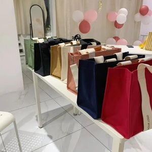 Women's Canvas Tote <b>Cheap</b> but Quality Ladies Hand Bags with Custom Printed logo Ladies Luxury New Design - Product Image 6