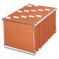 Stationary Office FC A4-pestañas de plástico y insertos en blanco, organizador de carpetas colgantes de colores personalizados